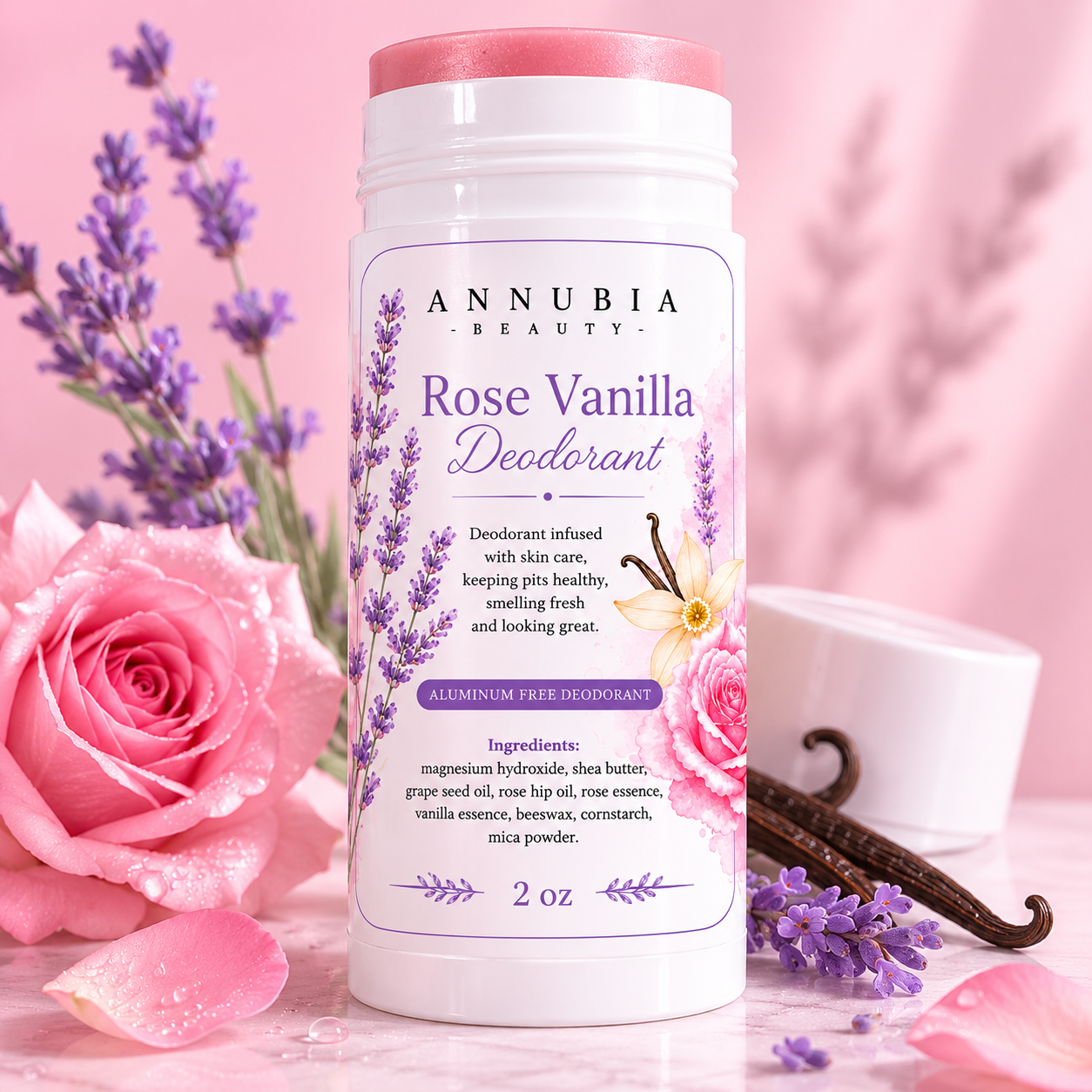 Rose Vanilla Deodorant