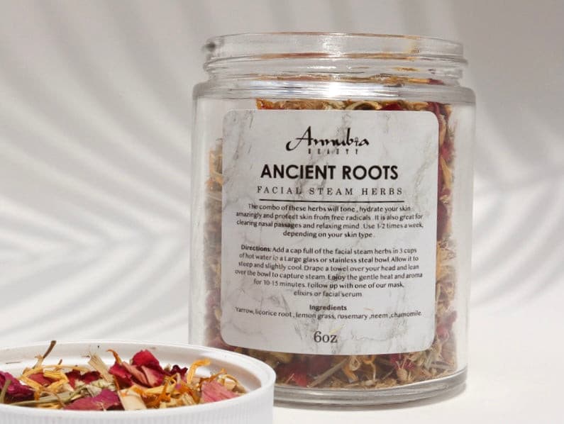 Ancient Roots Facial Steam herbs